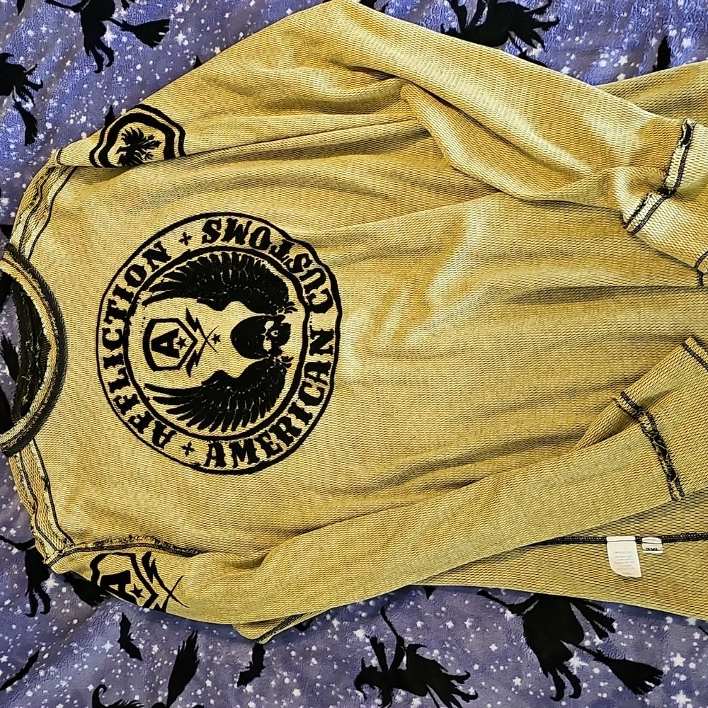 Affliction Reversible Thermal Shirt XXL